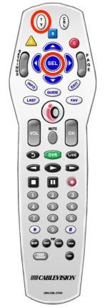 Press & hold the SEL and TV buttons simultaneously