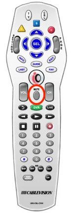 Press the Mute button.