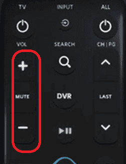 Change the volume and test if your audio device is responding