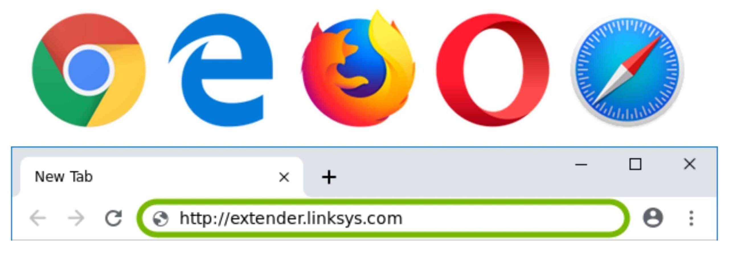 Opening Linksys Extender Login Page