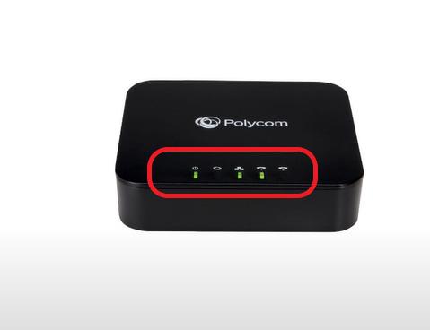 Light indicators turn stable