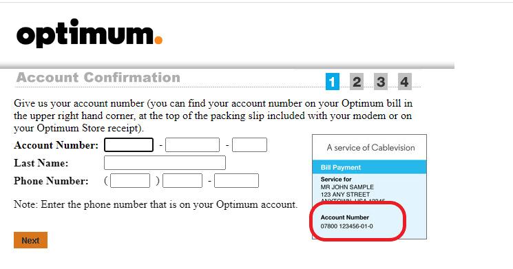 Optimum account login