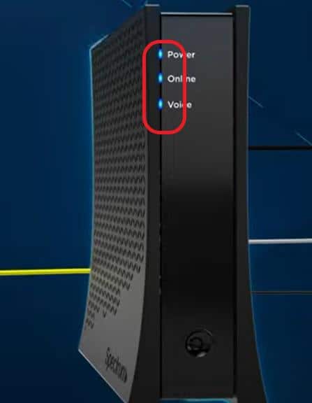 Voice light indicator