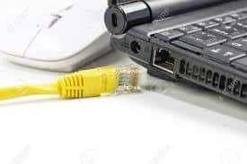 Ethernet connecting to laptop