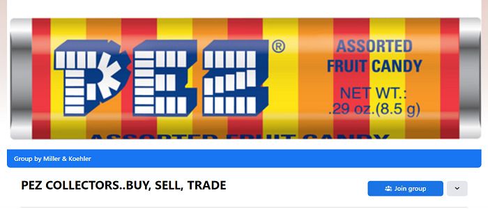 Facebook Marketplace sell Pez