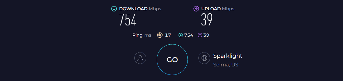 Linksys Hydra Pro 6 Speed Test