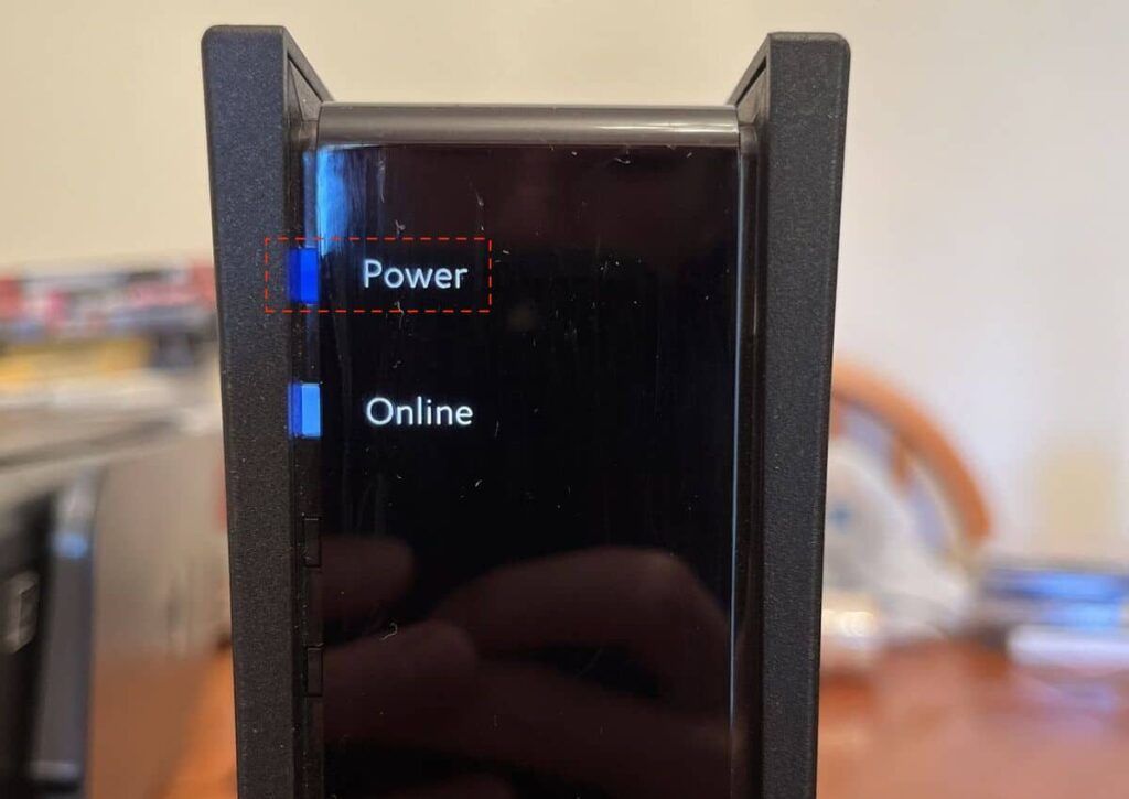 Spectrum Modem Power Light Blinking