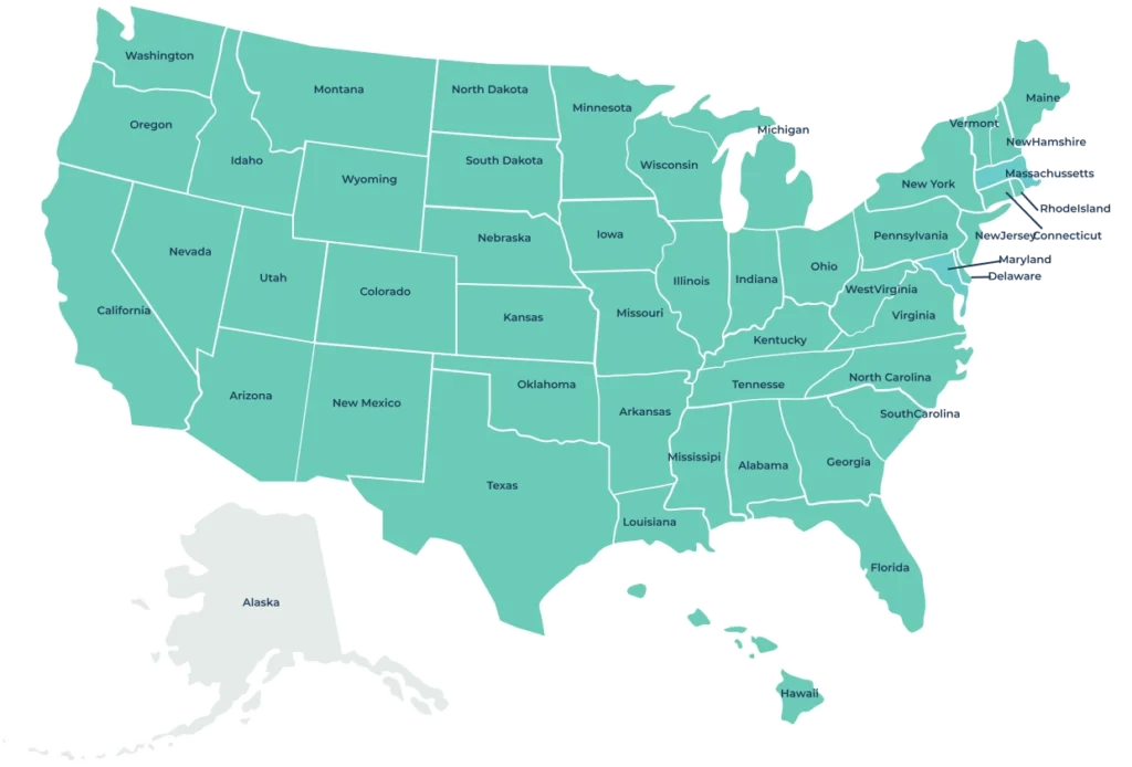 HughesNet Availability Map