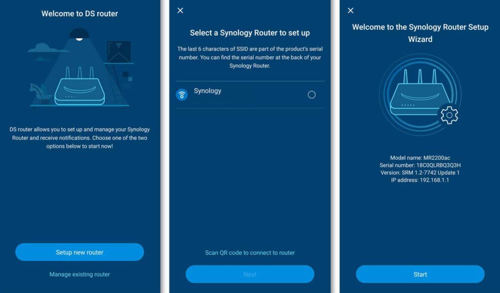 Synology RT2600AC Setup