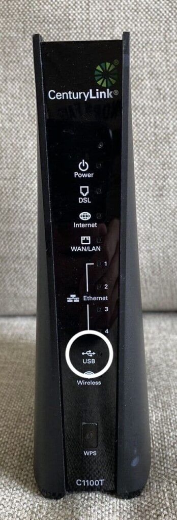 USB Light Technicolor Modem