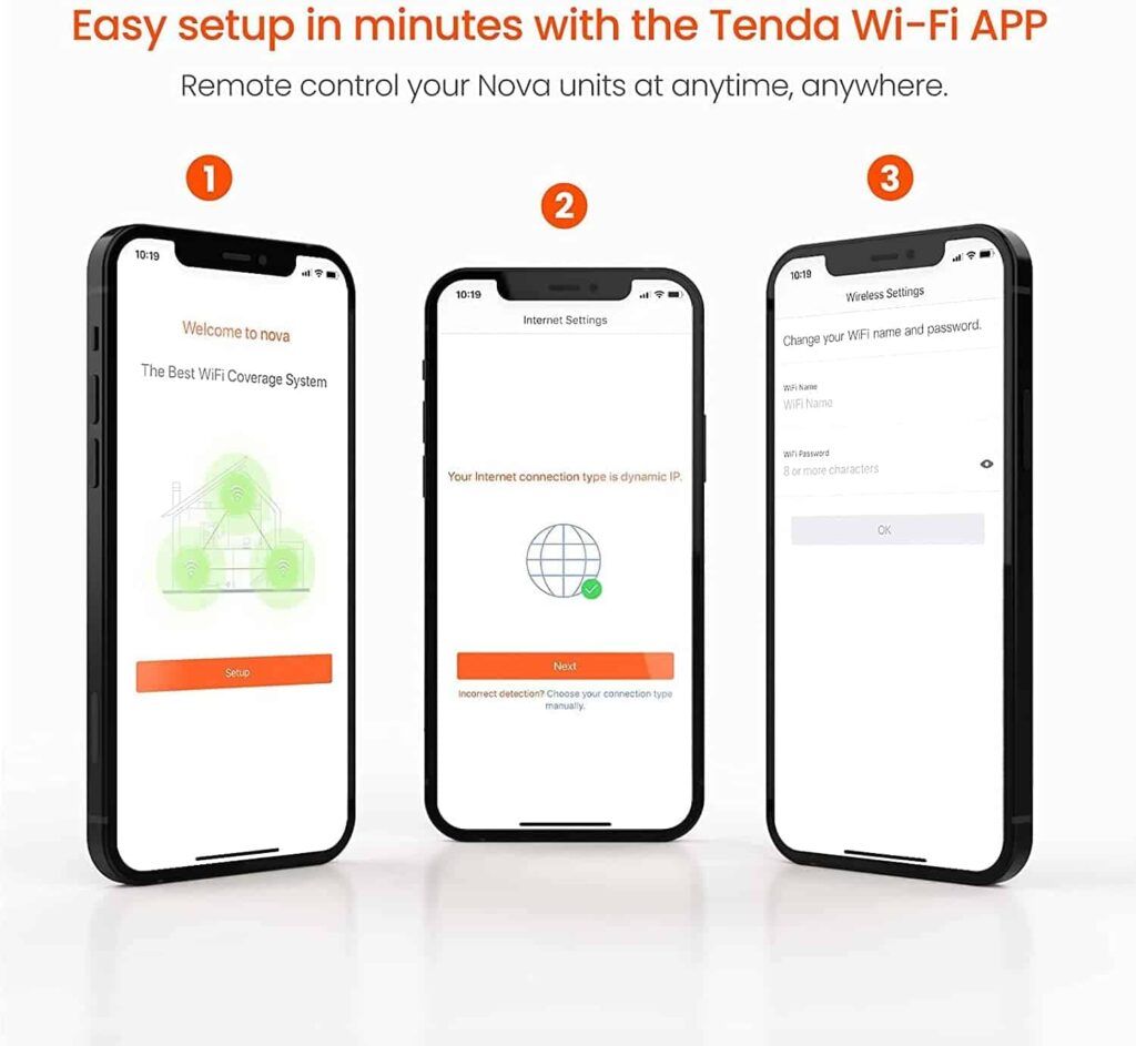 Tenda Nova Mesh WiFi Setup