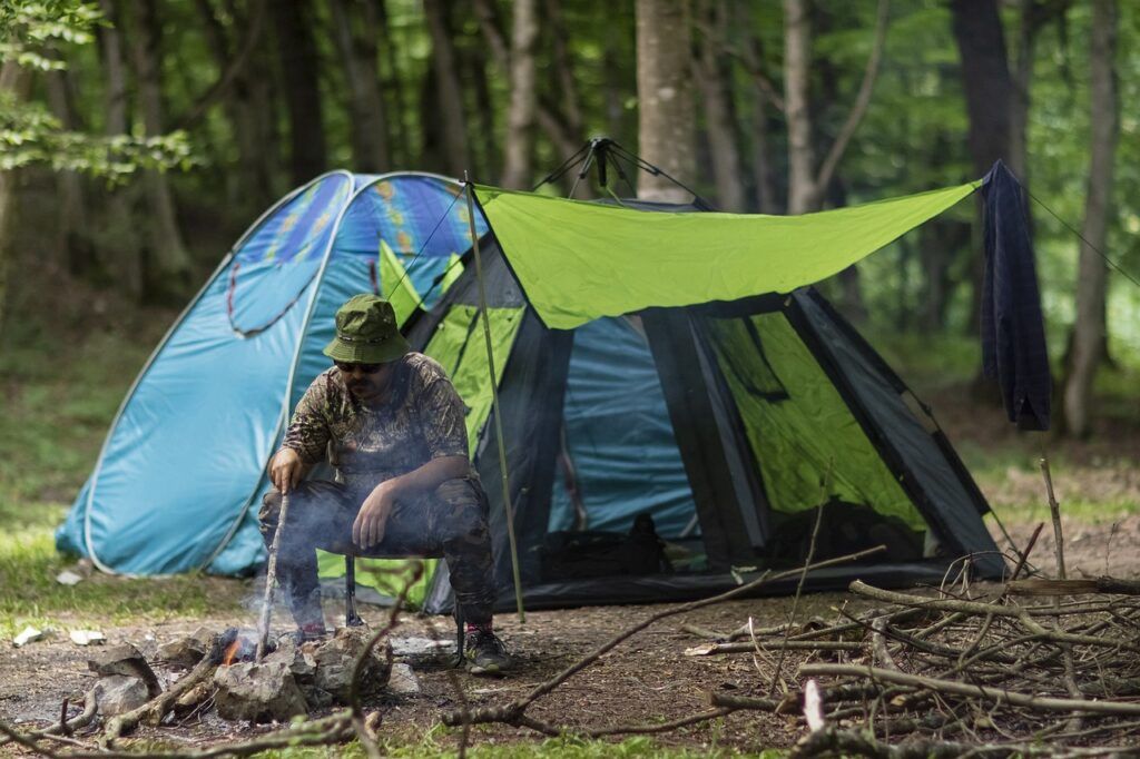 photo of a tent to pawn