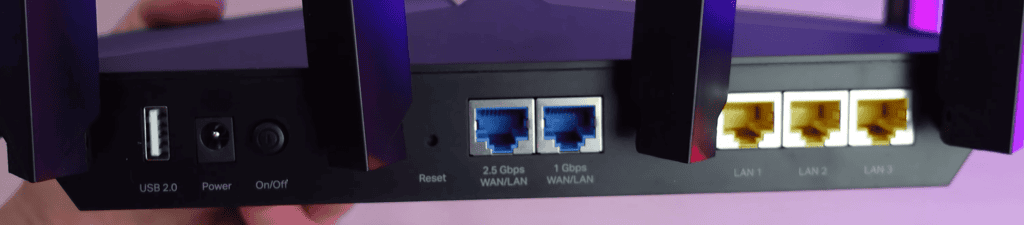 TP-Link Archer AX90 Ports