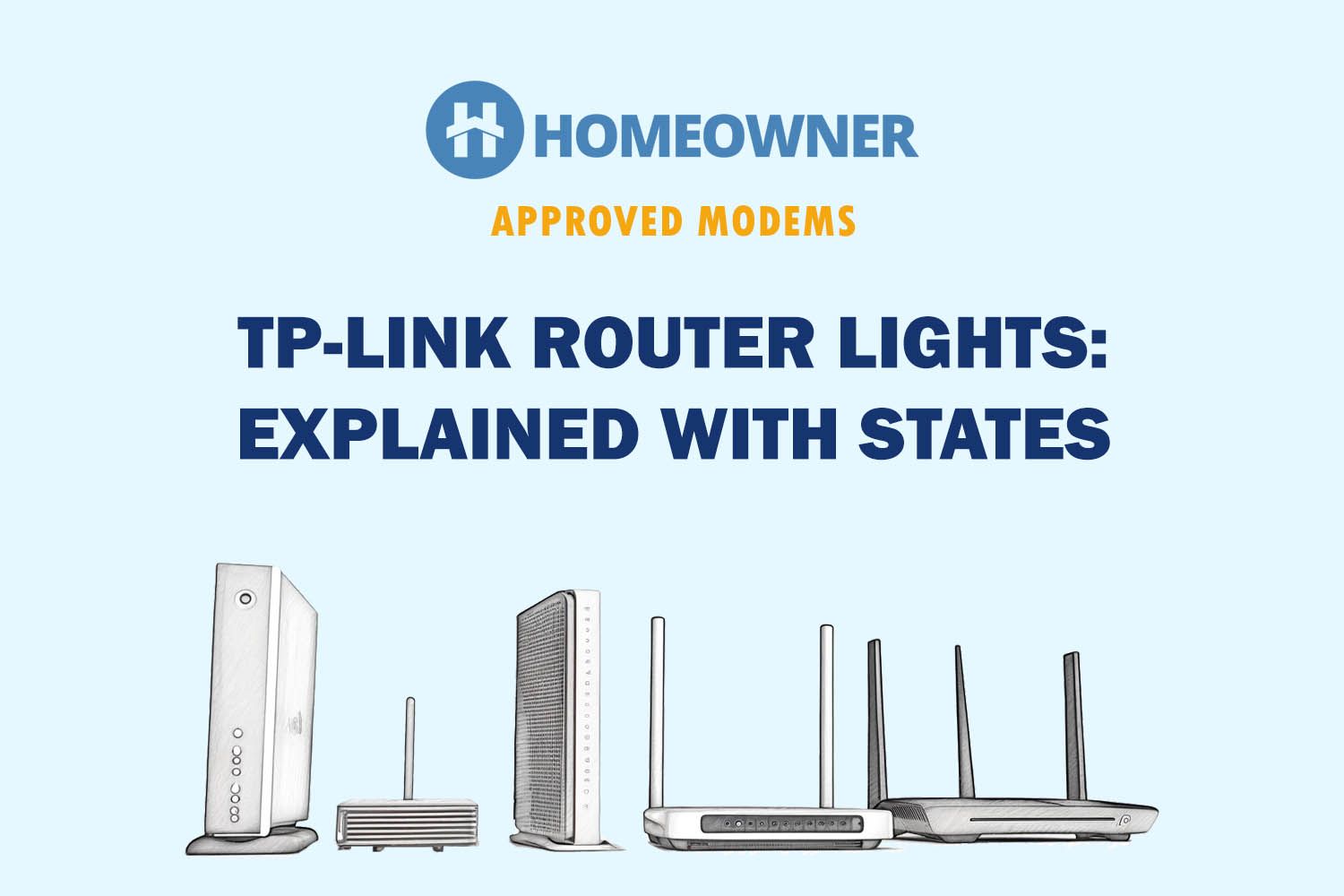 Lights on the TP-Link Router
