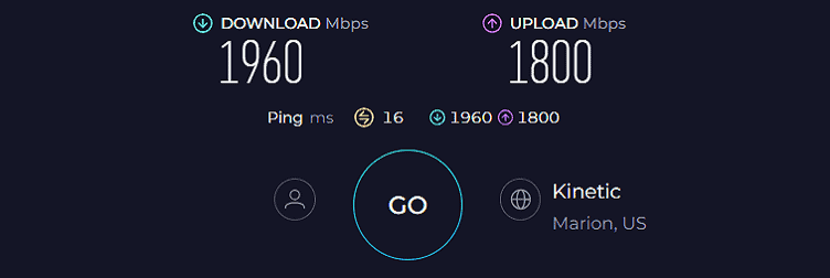 Netgear Nighthawk RAXE500 Speed Test