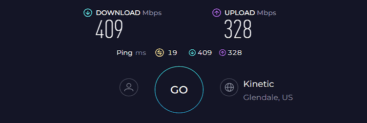 TP-Link Archer AX55 Pro Speed Test