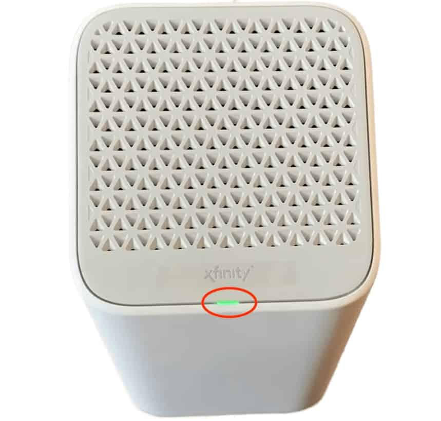 Xfinity Modem Green Light