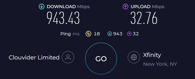 Wireless Speeds 20 feets
