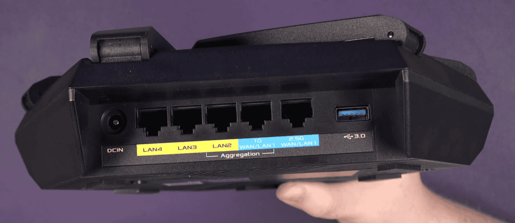 ASUS RT-AXE7800 Ports