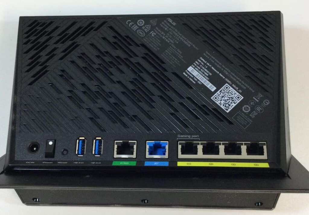 Asus RT-AX86U Ports
