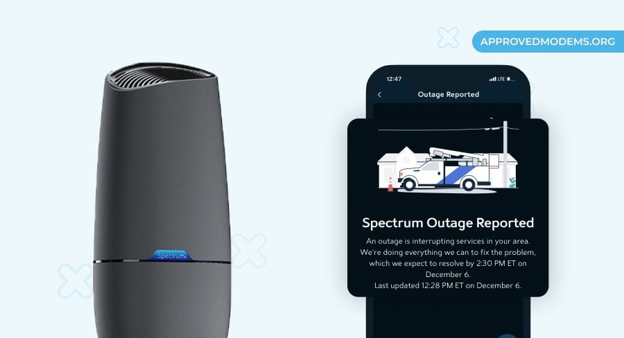 Check for Spectrum Service Outage