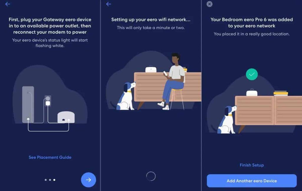 Eero Pro 6 Setup with App