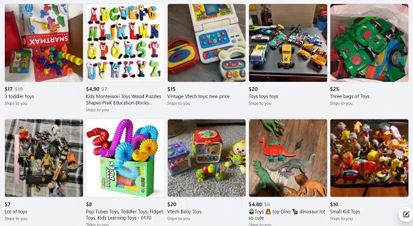 Facebook Marketplace Toys