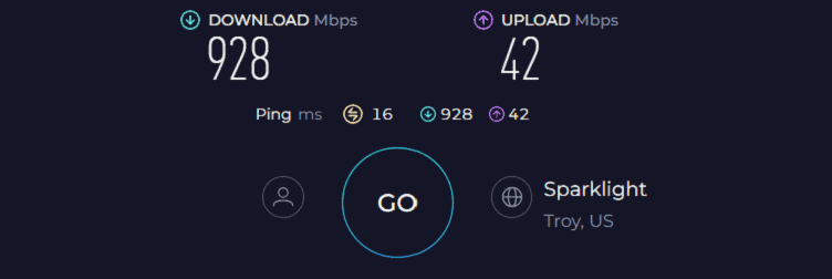 Netgear Nighthawk RAXE300 Speed Test