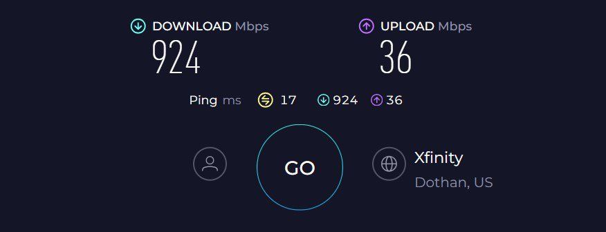 Orbi RBK752 Speed Test