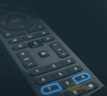 Press 7 and 9 at the same time