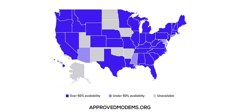 Spectrum Coverage Map