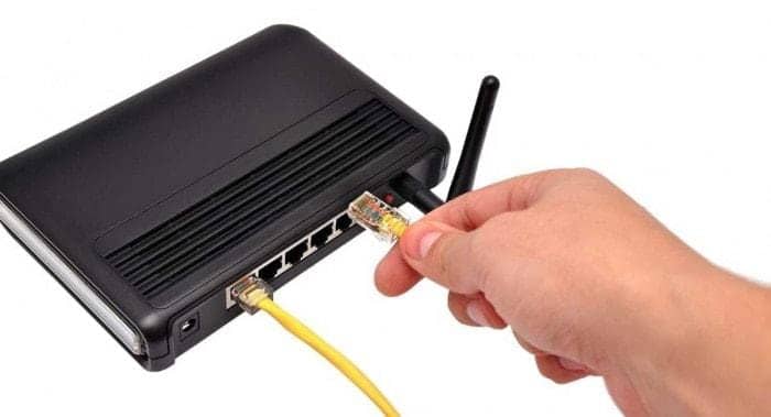 Yellow Color Ethernet Cable