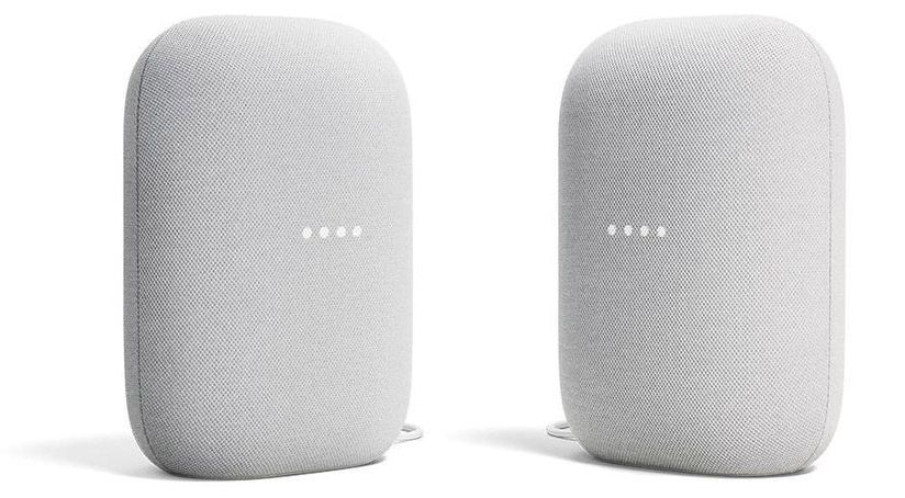 photo of a Nest Audio smart speakers